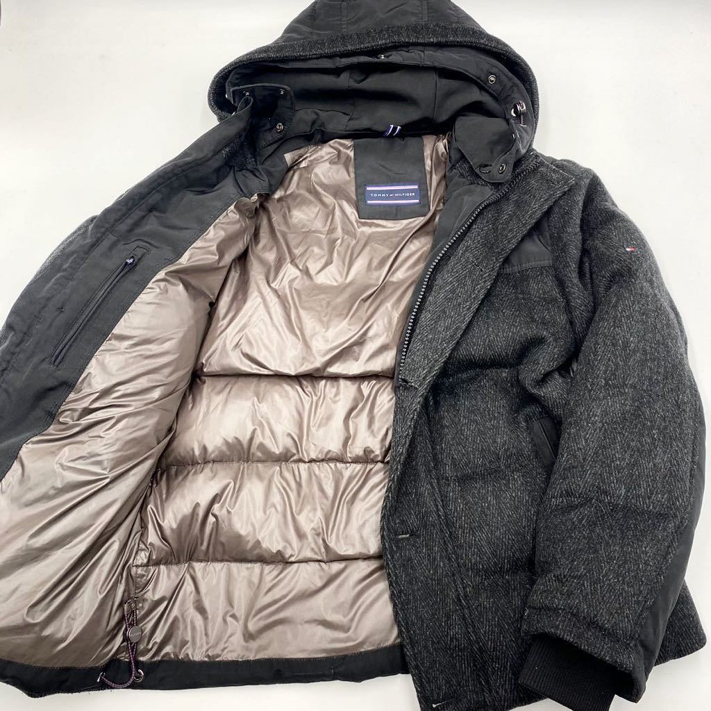 【美品】TOMMYHILFIGERトミーヒルフィガーダウンジャケットMサイズ