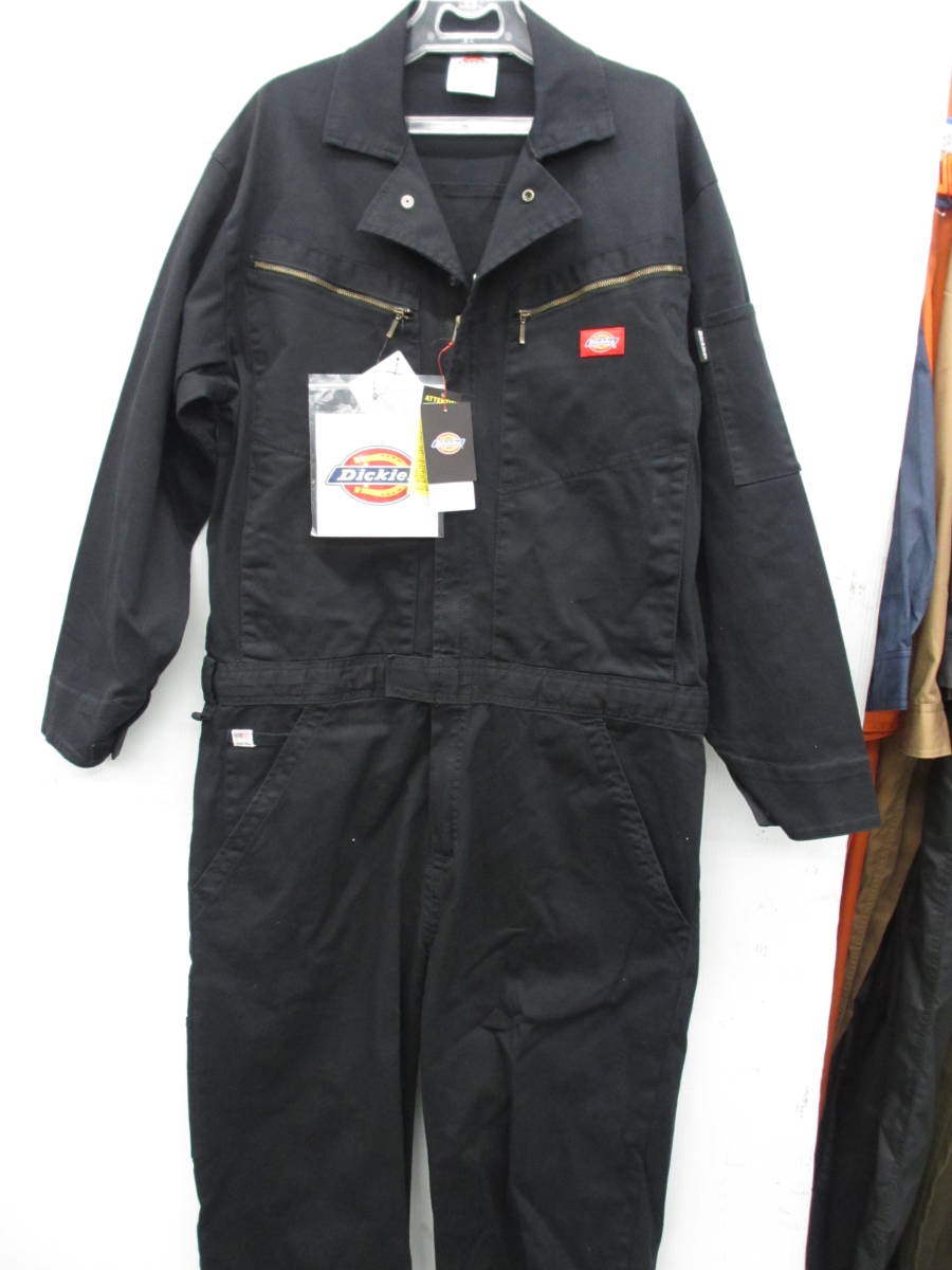 ディッキーズD726 つなぎ ブラック Mサイズ お値打ち品 税込み7500円