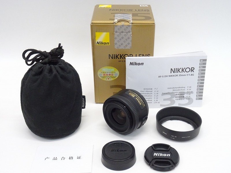 ヤフオク! -af-s dx 35mm f1.8gの中古品・新品・未使用品一覧