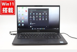 訳有 フルHD タッチ 13.3型 DELL Latitude 7390 Windows11 八世代 i5-8350U 16GB 512GB-SSD カメラ 無線 Office付 中古パソコンWin11 税無