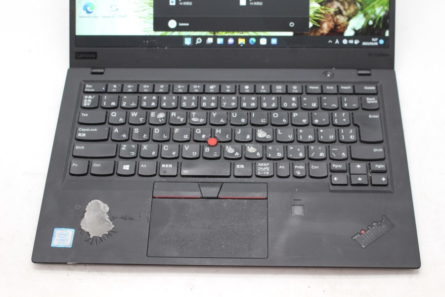 訳有2K対応14型Lenovo ThinkPad X1 Carbon Windows11 八世代i7-8550U