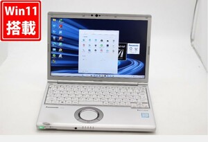 良品 フルHD 12.1型 Panasonic Let's note CF-SV7HD5VS Windows11 八世代 i5-8250U 8GB 256GB-SSD カメラ 無線 Office付 中古パソコン