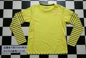 プリンス 長袖 Tシャツ M 黄色 れ2359