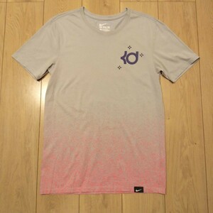 USA古着卸 Sサイズ THE NIKE TEE NBA ナイキ バスケ ケビン デュラント ロゴ 両面プリント ドライ Tシャツ