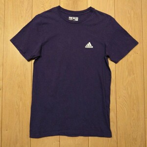 USA古着卸 Sサイズ adidas GO TO TEE アディダス ロゴ プリント Tシャツ