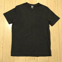 USA古着卸 Lサイズ Lee リー 無地 胸ポケット Tシャツ_画像1