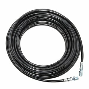 [40M] Sumitomo .. made flexible nylon resin hose 1/4 hose *3/8 male metal fittings attaching 