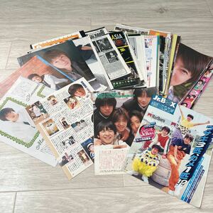 Masaki Aiba 1 вырез 79p Pinup 2 Star Magazine Johnny's Magazine Myojo Popolo Duet подмигивает