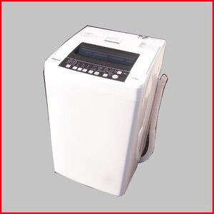 札幌市内送料無料●Hisense ハイセンス 全自動電気洗濯機 HW-T55A●5.5kg 2017年製 中古 札幌　② 地下保管