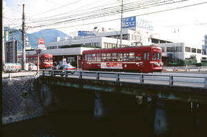 飾って楽しむ鉄道写真（西鉄北九州線：よみがえる北九州の街並み） NO.244050004