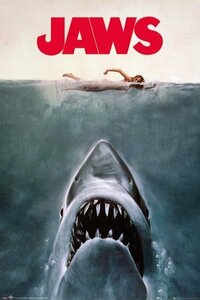  movie Jaws poster ( new goods ) FP-4815