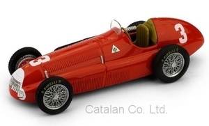 1/43 アルファロメオ Alfa Romeo 158 No.3 F1 Formel 1 GP 1950 L.Fagioli 1:43 Brumm 60サイズ