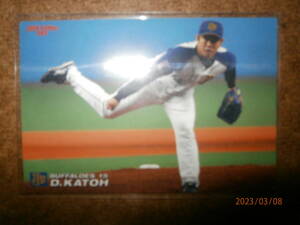 2008 Calbee base Ball Card 093 Kato large .( Orix * Buffaloes 15) including in a package possibility.