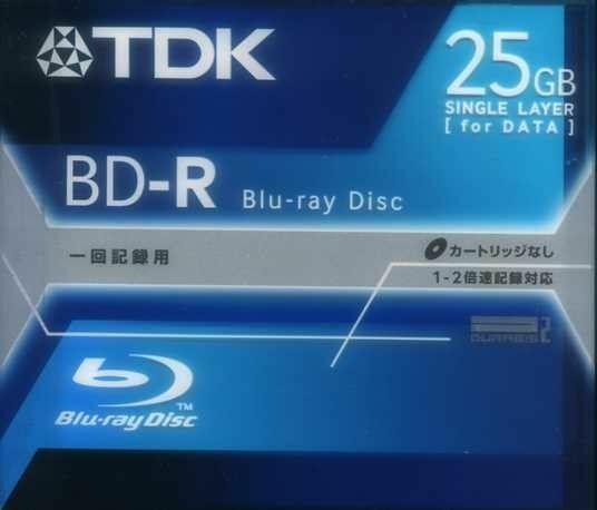 TDK BD-R データ用 25GB BDD-R25S 1-2倍速対応 非プリンタブル 原産国 日本 
