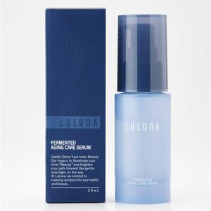 LULUNA (ルルーナ) 発酵エイジングケアセラム (導入美容液 / 30mL 約1ヶ月分) 