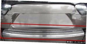 304三菱アウトランダーEXエボリューションX2008-2011カースタイリング用リアバンパープロテクターシル 304 Stainless Steel Rear bumper P