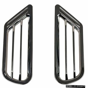 トヨタランドクルーザーLC100FJ1001999 2000 2001 2002 2003 Car Fender Air Vent Side Vent Electroplated Decorative Sticker for Toyo