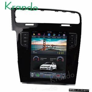 Krando Android 9.0 10.4 &quot;Tesla VW for Volkswagen Golf 7 2013+ DVD Navigation Krando Android 9.0 10.4 Tesla Vertical screen