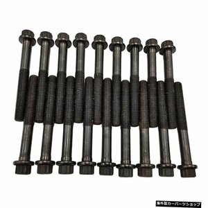 18PCSシリンダーヘッドボルトネジセット1005B3734D56U三菱L200モンテロスポーツパジェロストラーダ用 18PCS Cylinder head bolt Screws Se