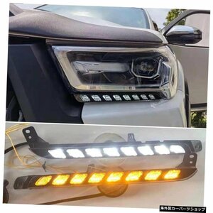 Auto Accessories Led Clearance Turn Signal Lights Fit Fot Toyota Hilux Revo Rocco Space Cab 2021 LED Fog Lamp Lamps Day Light Au