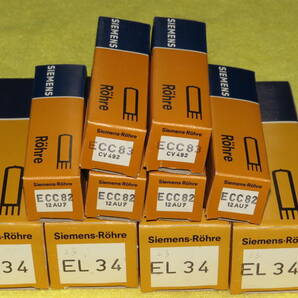 SIEMENS EL34 ECC82 ECC83 ジャンク扱いにて出品の画像7