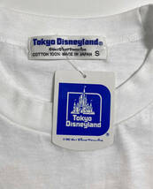 未使用品 80s 東京ディズニーランド Tシャツ ビンテージ Disney 日本製 シングルステッチ_画像3