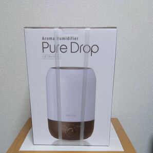 THREEUP アロマ加湿器 ピュアドロップ HF-T1823-DW(ダークウッド)