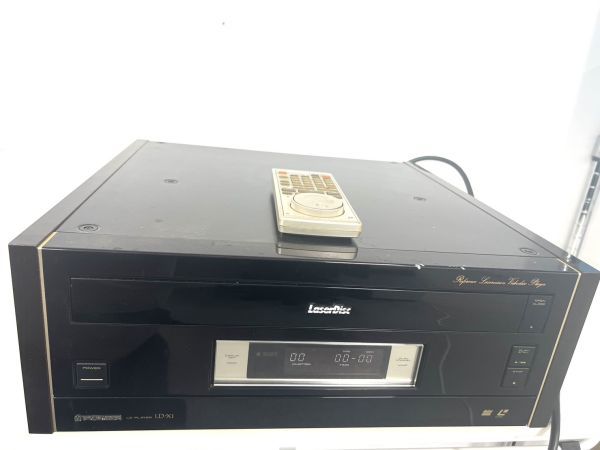 最安 パイオニアフラッグシップLDプレイヤー LD-X1 アンプ 動作良好 美