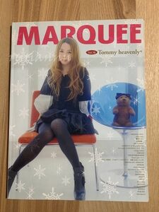 MARQUEE マーキー VOL.58 Tommy heavenly6 クラムボン 磯貝サイモン 曽我部恵一 ORIGINAL LOVE GRAPEVINE 2006年12月8日