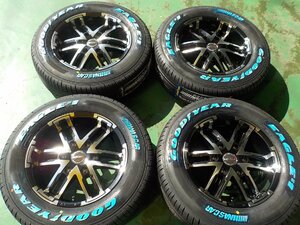 HS16902 ＭＫＷ MK-55 ２００系 ハイエース レジアスエース 等 NASCAR 215/65R16 109/107R 新品タイヤ 付き 6.5Ｊ ＋35