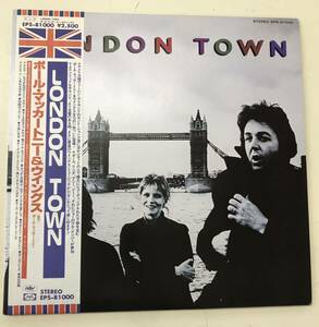 ポール・マッカートニー&ウイングス ロンドンタウン /LONDON TOWN ■LP [送料無料] 帯付き