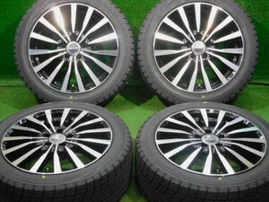 【21年製】新品 ブリヂストン VRX 245/45R18 中古ホイール4本セット 阿部商会 MAK クローネ W213 S213 C238 A238