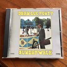 【CD 独 MPS 欧州金字塔】JEAN-LUC PONTY『SUNDAY WALK』ジャン・リュック・ポンティ/DANIEL HUMAIR/WOLFGANG DAUNER/ダニエル・ユメール_画像1