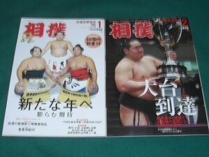 ■■　1年分・１２冊揃い　■■ 相撲 ２００７年 平成１９年 １月 ～ １２月セット・美品 ■■ ベースボール・マガジン社 ■■