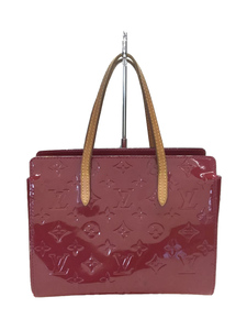 LOUIS VUITTON◆カタリーナBB_モノグラム・ヴェルニ_RED/エナメル/レッド