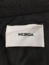 MURUA◆コート/2/ポリエステル/GRY/無地/012250000901-01_画像3