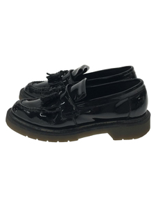 Loake* tassel Loafer /UK6/ right pair small finger side .. small hole have / black / putty ndo leather 