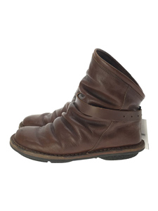 trippen* boots /38/BRW/ leather /BOMB/bom/ short boots / belt type / men's /