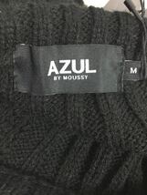 Azul by moussy◆セーター(厚手)/M/アクリル/BLK_画像3