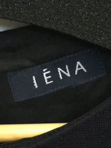 IENA◆半袖ワンピース/コットン/ネイビー/紺/無地_画像3