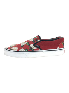 VANS◆ローカットスニーカー/26.5cm/RED/キャンバス