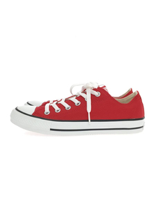 CONVERSE◆ローカットスニーカー/24.5cm/RED/キャンバス