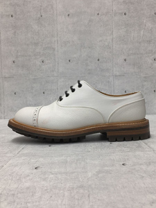 Tricker’s◆ドレスシューズ/UK8.5/WHT/レザー