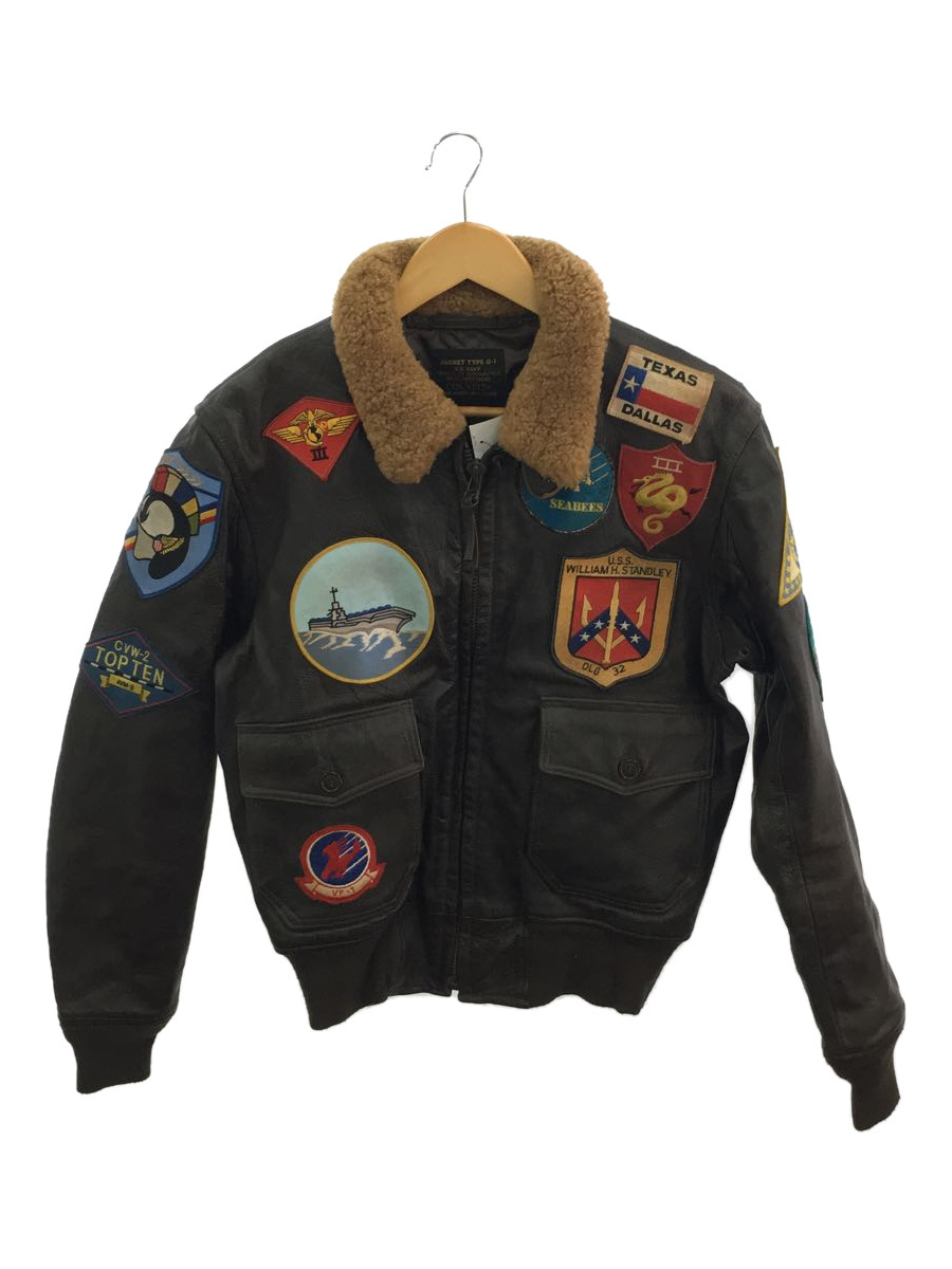 冬の華 ☆TOP GUN☆80s フライトジャケット「TYPE B-3」 【美品