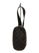 LOUIS VUITTON◆ポシェット・ガンジュ_モノグラム_BRW/PVC/BRW/ブラウン/ショルダーバッグ/M51870_画像1