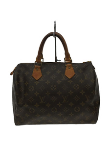 LOUIS VUITTON◆スピーディ30_モノグラム_BRW/PVC/BRW