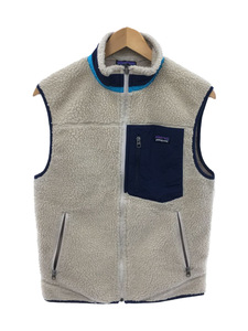 patagonia◆フリースベスト/S/ポリエステル/ベージュ/CLASSIC RETRO-X VEST/23047FA13