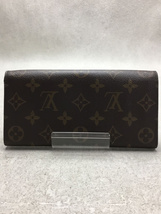 LOUIS VUITTON◆ポルト・フォイユ・エミリー_モノグラム_ローズバレリーヌ/PVC/BRW/M61289_画像2