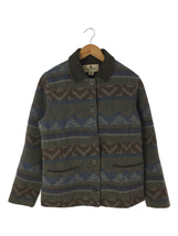 Woolrich◆ジャケット/M/ウール/マルチカラー/総柄/22711_画像1