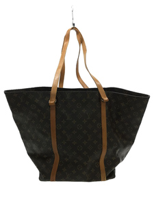 LOUIS VUITTON◆M51108/サック・ショッピング_モノグラム_BRW/PVC/ブラウン